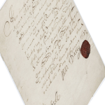 Image of a handwritten advanced directive.