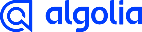 search by algolia logo